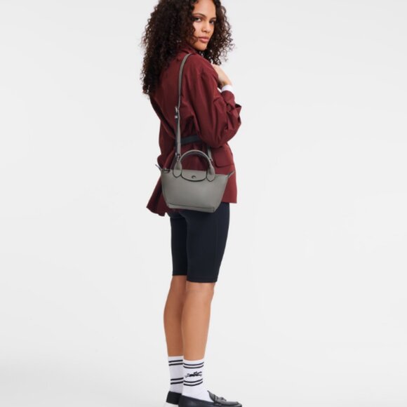 Longchamp Handbags - NEW Longchamp Le Pliage Xtra XS Handbag Leather in Turtledove